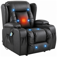 Thumbnail for Recliner Chair with Heat Massage