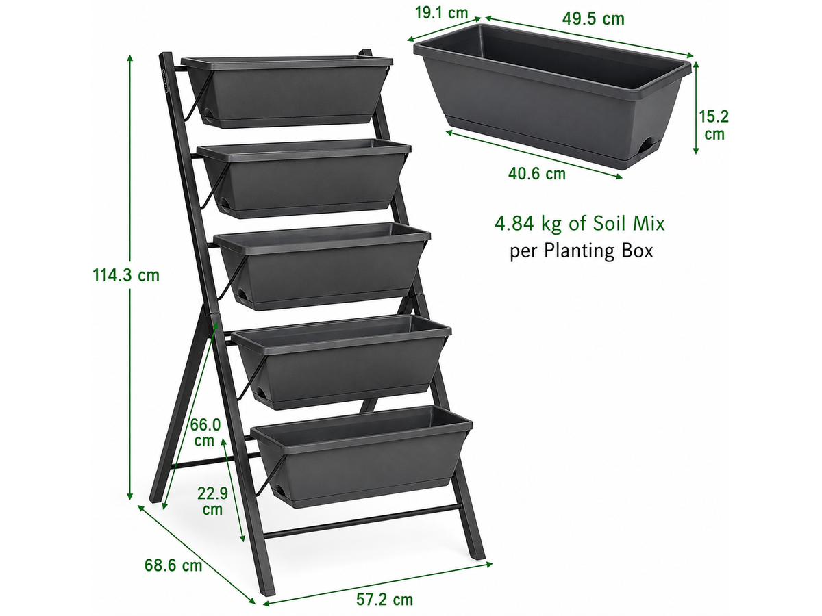 Vertical Raised Garden Bed