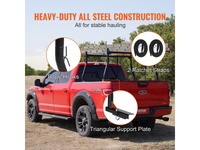 Thumbnail for Truck Bed Rack 2 Piece Adjustable Heavy Duty Pickup Rack