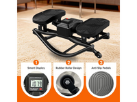Thumbnail for Rock Stepper with Resistance Bands Digital Display