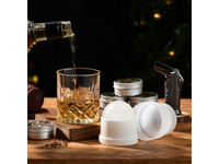 Thumbnail for Whiskey Smoker Kit with Torch 6 Wood Chips 2 Glasses