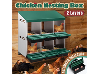 Thumbnail for Chicken Nesting Box With 6 nests