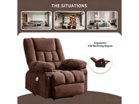 Thumbnail for Recliner Chair with Heat Massage
