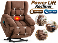 Thumbnail for Recliner Chair with Heat Massage