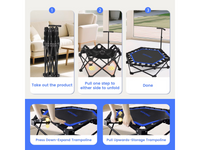 Thumbnail for Trampoline Mini Foldable Portable Rebounder