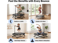 Thumbnail for Trampoline Mini Foldable Portable Rebounder