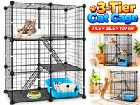 Thumbnail for Cat Cage Enclosure Crate