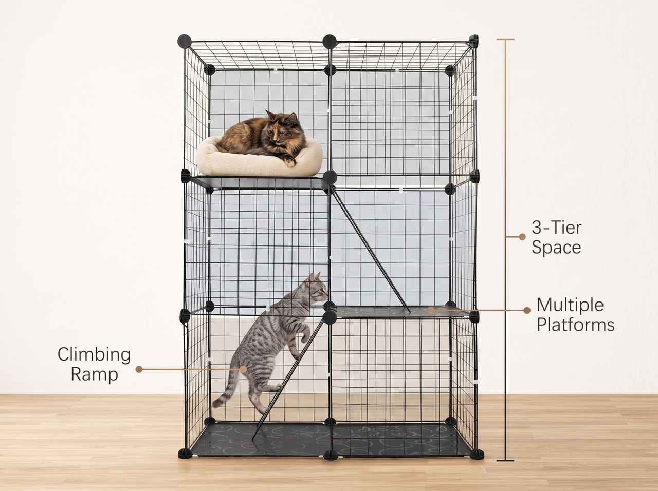Cat Cage Enclosure Crate