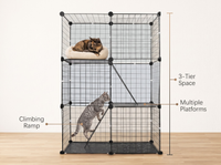 Thumbnail for Cat Cage Enclosure Crate