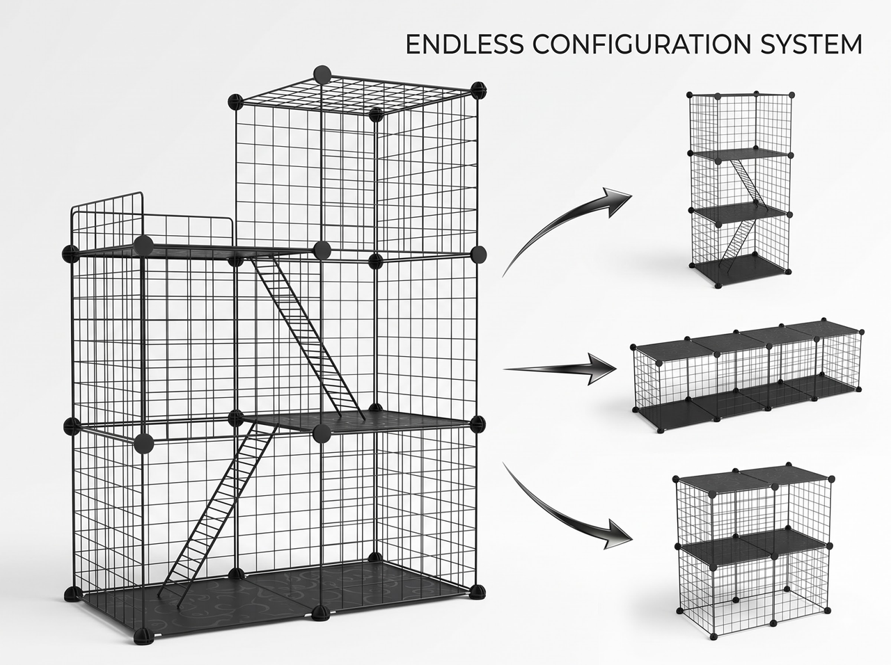 Cat Cage Enclosure Crate