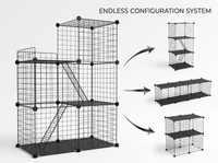 Thumbnail for Cat Cage Enclosure Crate