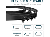 Thumbnail for Bendable Ceiling Curtain Track 5M
