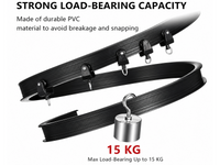 Thumbnail for Bendable Ceiling Curtain Track 5M