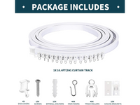 Thumbnail for Bendable Ceiling Curtain Track 5M