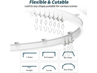 Thumbnail for Bendable Ceiling Curtain Track 5M