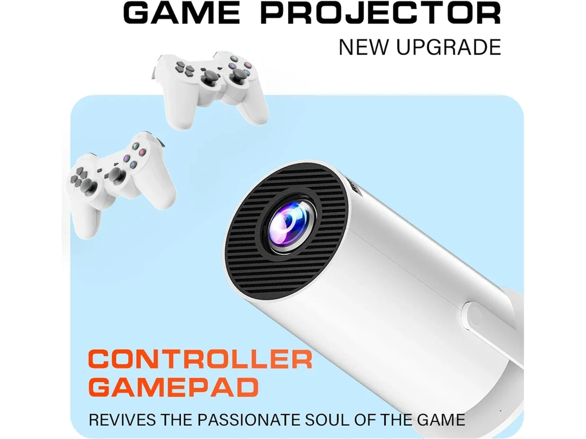 Smart Projector with Retro Games