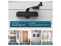 Thumbnail for Automatic Door Closer Reversible