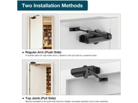 Thumbnail for Automatic Door Closer Reversible