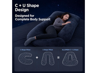 Thumbnail for Pregnancy Pillow U Shape Full Body Maternity Pillow