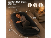 Thumbnail for Pregnancy Pillow U Shape Full Body Maternity Pillow