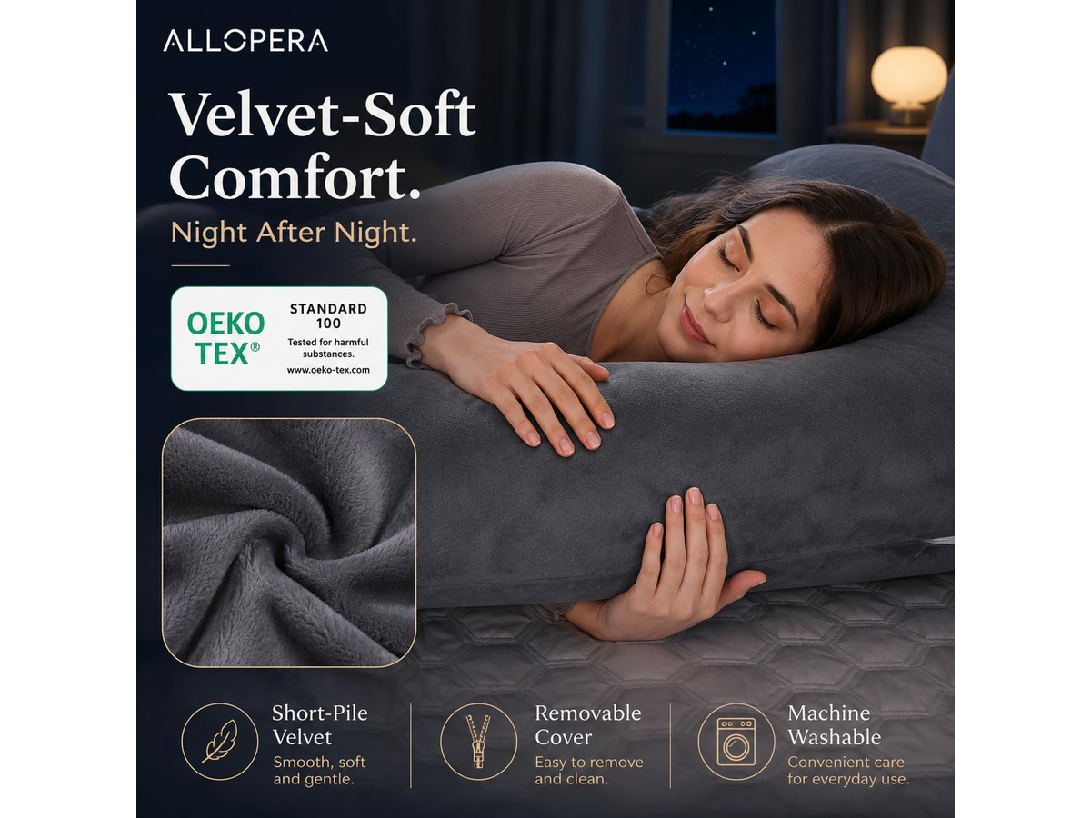 Pregnancy Pillow U Shape Full Body Maternity Pillow
