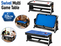 Thumbnail for 3 in 1 Pool, Air Hockey & Table Tennis