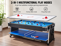 Thumbnail for 3 in 1 Pool, Air Hockey & Table Tennis