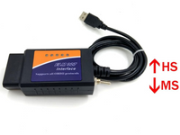 Thumbnail for ELM327 OBD2 Scanner USB Android Adapter
