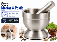 Thumbnail for Stainless Steel Mortar and Pestle Spice Grinder