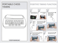 Thumbnail for Digital Chess Clock Electronic Chess Timer