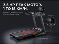 Thumbnail for Incline Treadmill Mechanical Treadmill Walking Machine