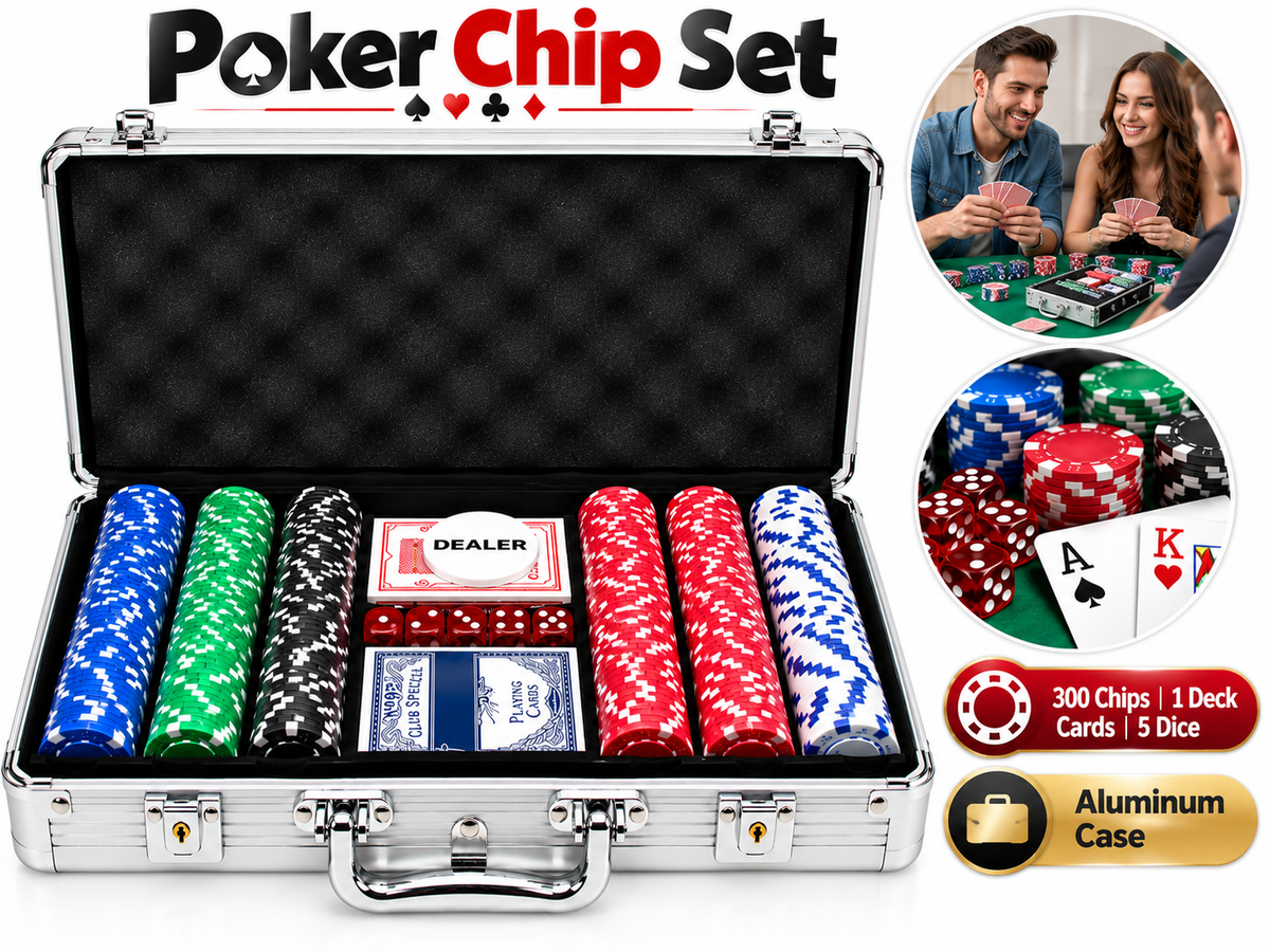 Poker Chip Set 300pcs