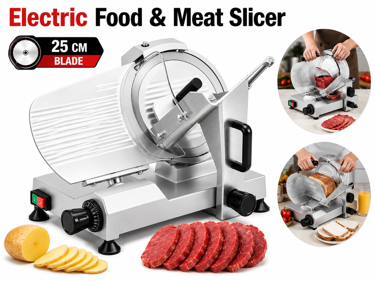 200W Electric Deli Slicer