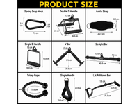 Thumbnail for LAT Pulldown Attachments Set
