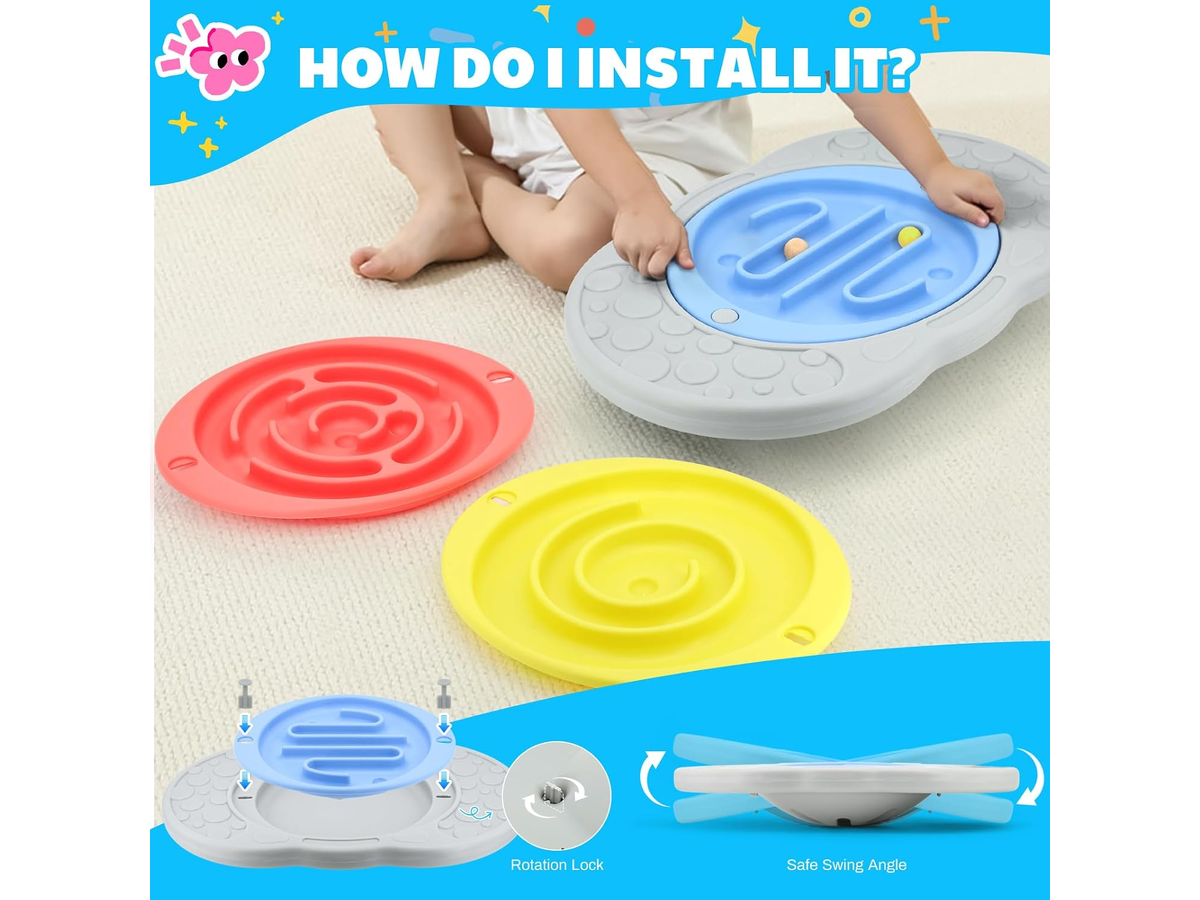 Balance Wobble Board 3 in 1 Maze Game