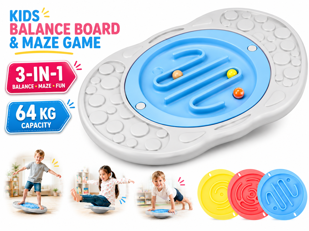 Balance Wobble Board 3 in 1 Maze Game