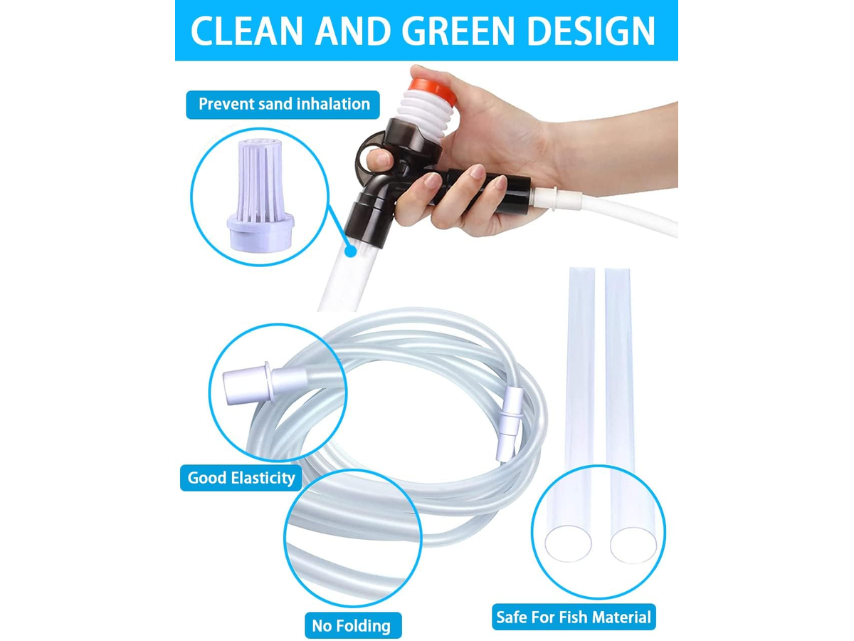 Aquarium Gravel Cleaner Kit Fish Tank