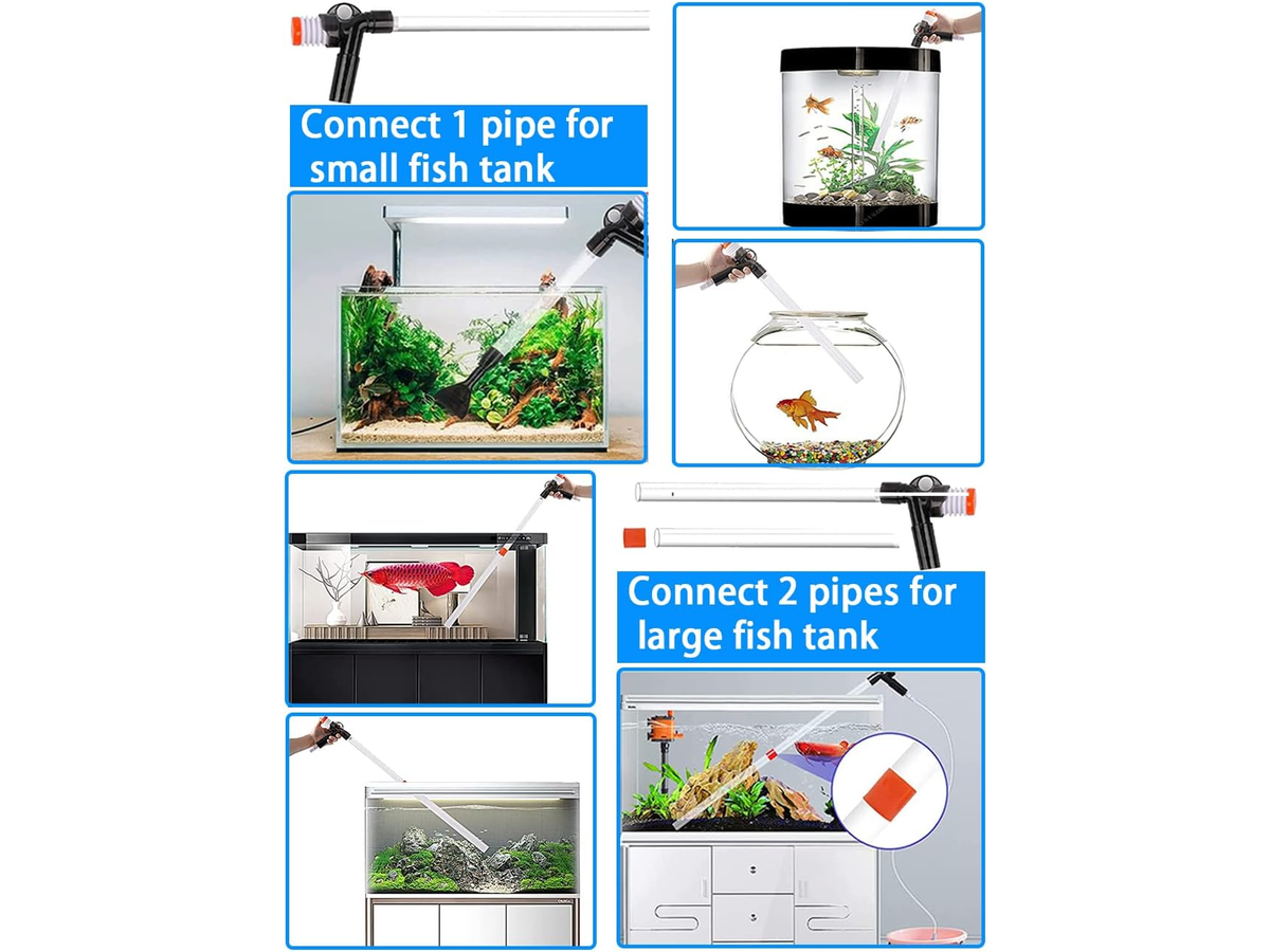 Aquarium Gravel Cleaner Kit Fish Tank