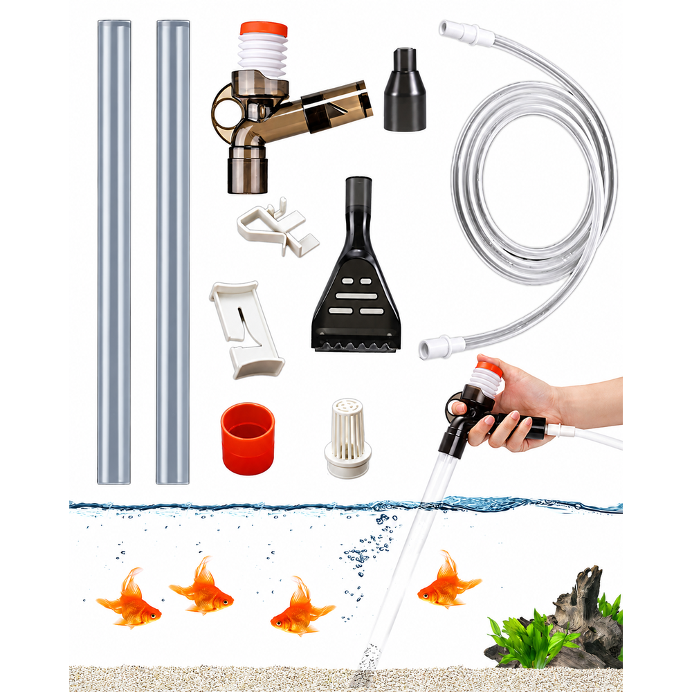 Aquarium Gravel Cleaner Kit Fish Tank