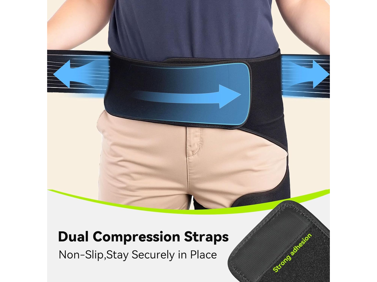 Hip Brace for Women & Men Adjustable Hip Support Wrap
