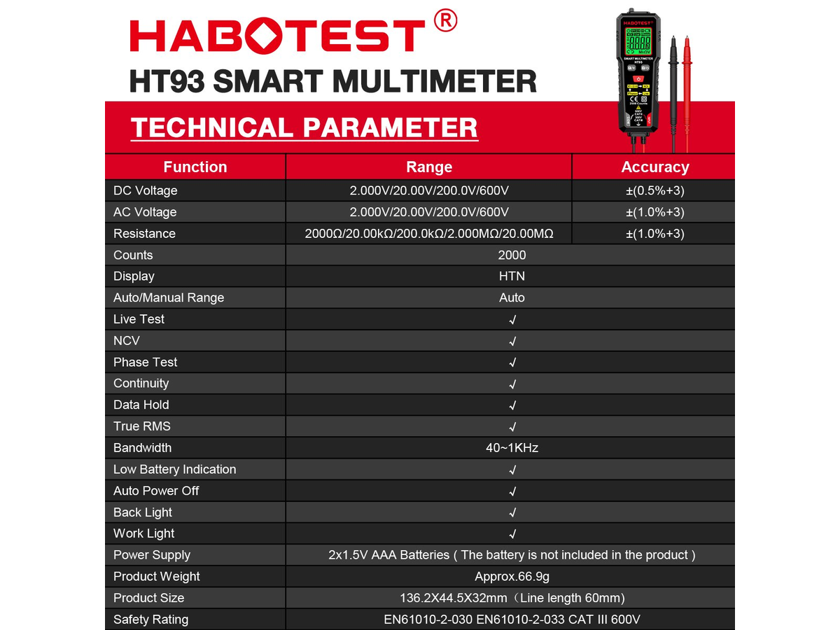 Digital Smart Multimeter