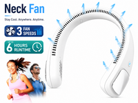 Thumbnail for Neck Fan with 3 Speeds USB-C Rechargeable