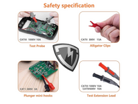 Thumbnail for Multimeter Test Leads Kit
