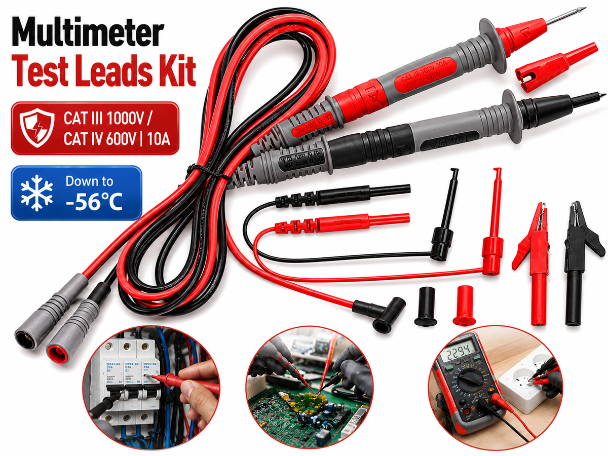 Multimeter Test Leads Kit