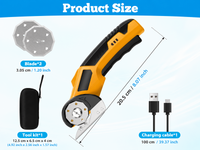 Thumbnail for Cordless Electric Scissors