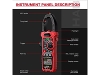 Thumbnail for Digital Clamp Meter Multimeter