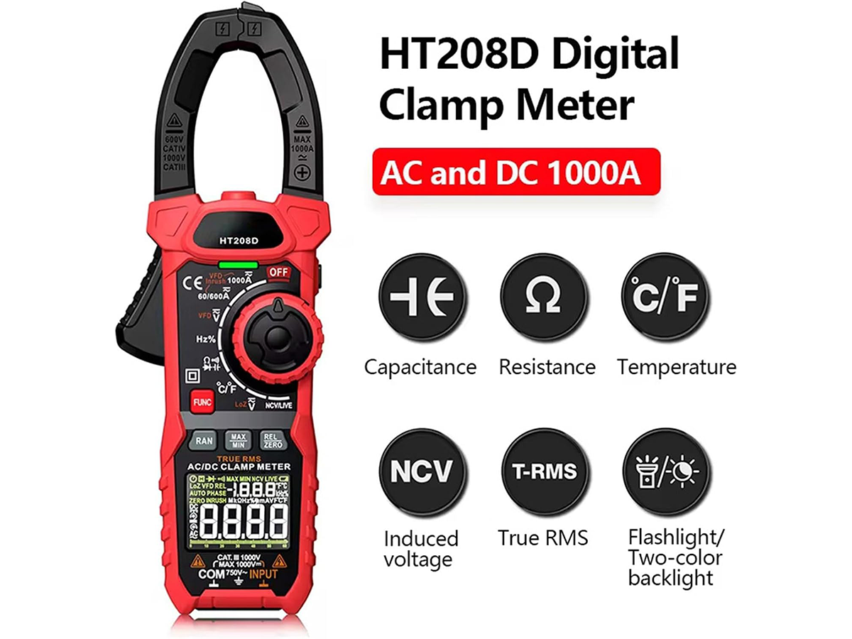 Digital Clamp Meter Multimeter