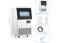 Thumbnail for Home Commercial Bullet Ice Maker
