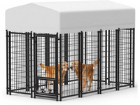 Thumbnail for Outdoor Dog Run with Shade Sail