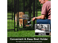 Thumbnail for Outdoor Dog Run with Shade Sail